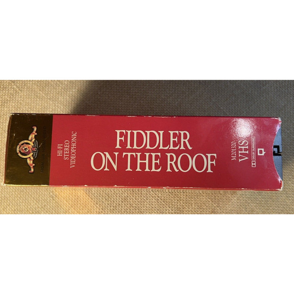 Fiddler on the Roof VHS 2 Tape Set 1971, 1988 Release - Picture 2 of 6